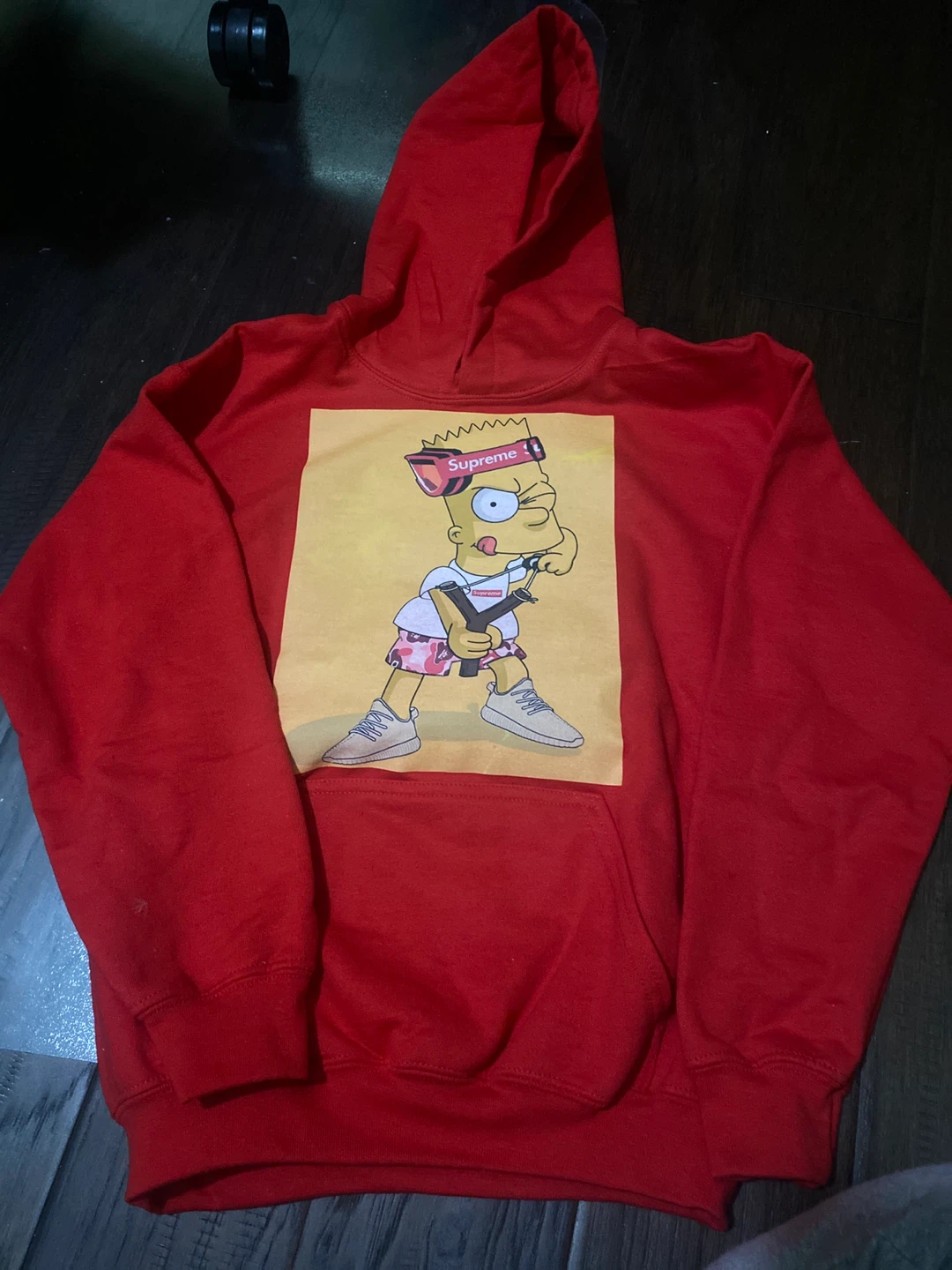 Supreme The Simpsons Bart Simpson Hoodie kids boys