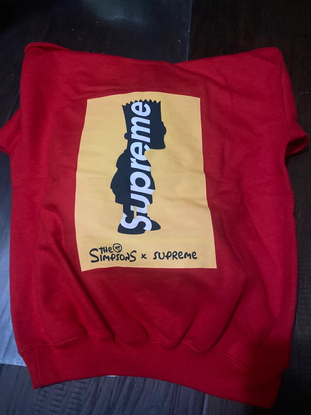 Supreme The Simpsons Bart Simpson Hoodie kids boys - photo 2