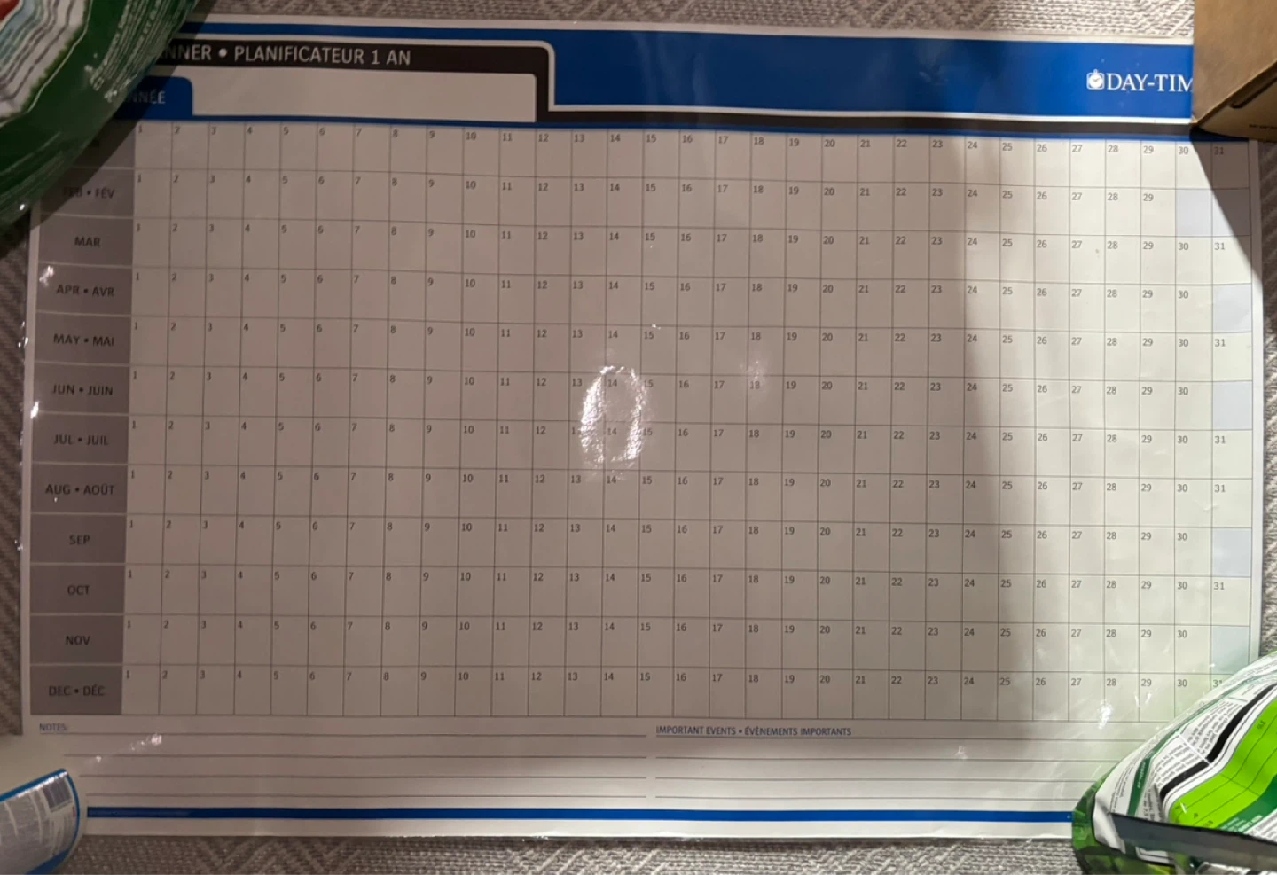 Annual planner & Canada Map - photo 2