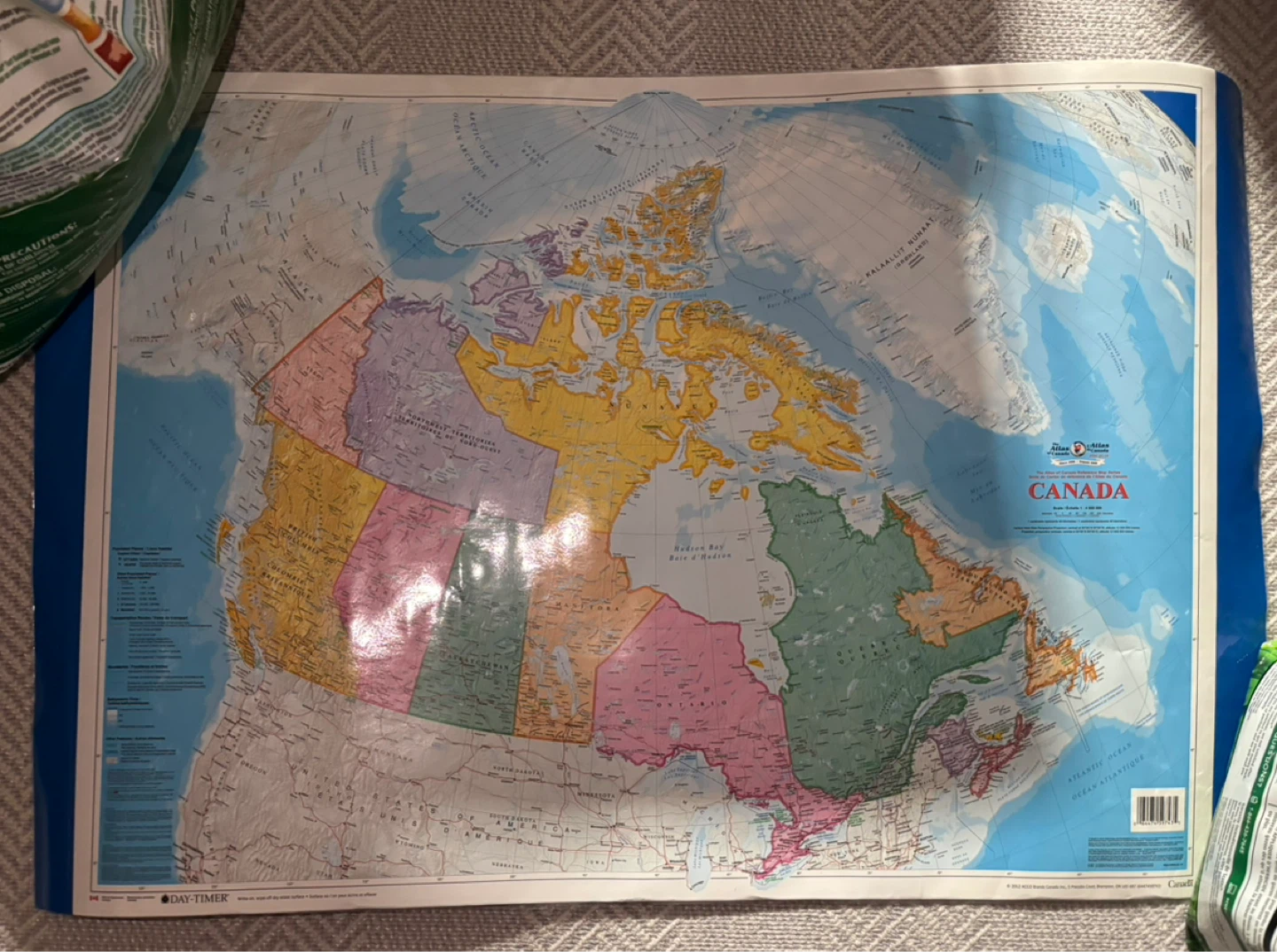 Annual planner & Canada Map