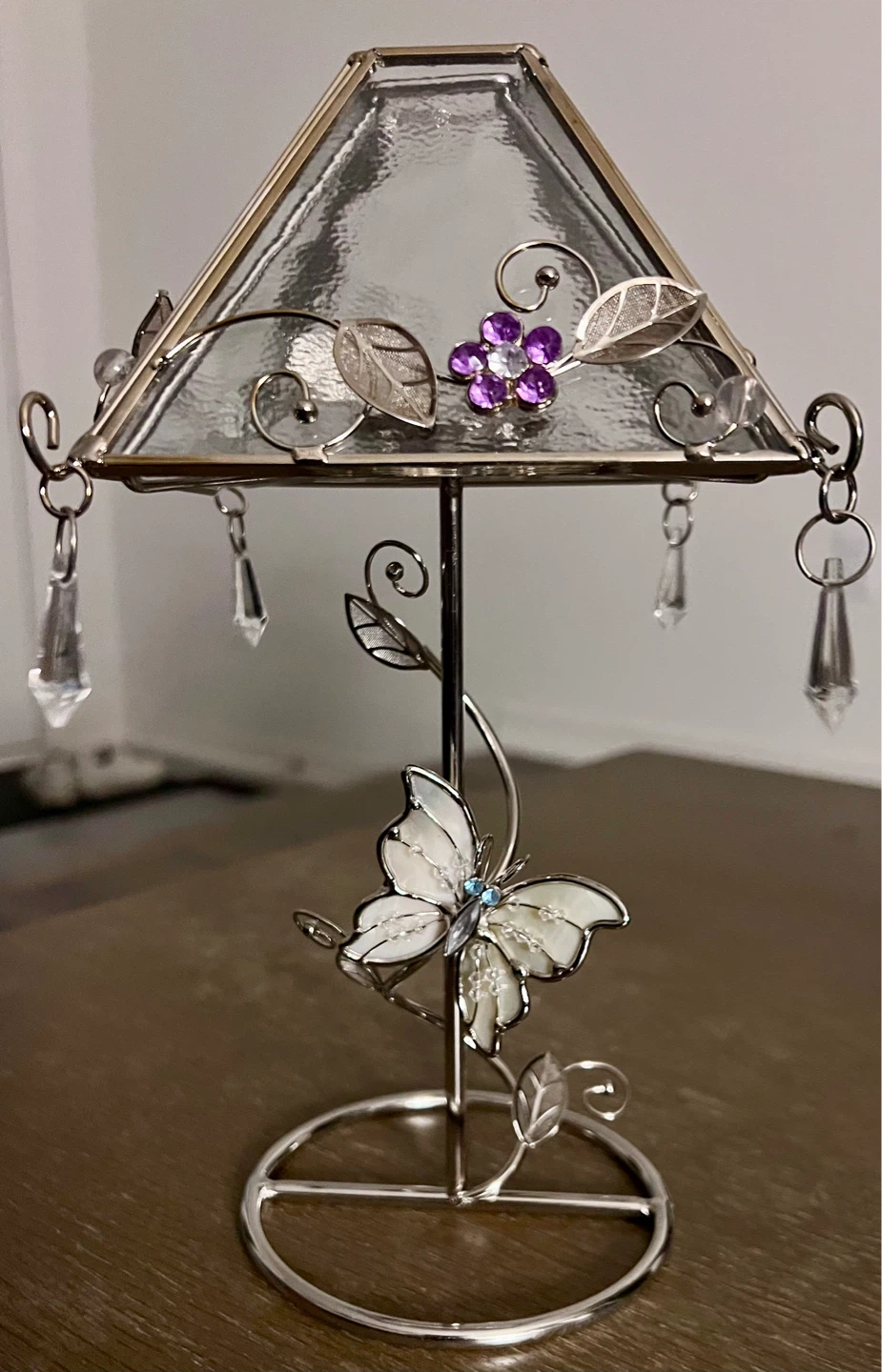 Luxury Collection Suncatcher with Butterfly and Rose - photo 2