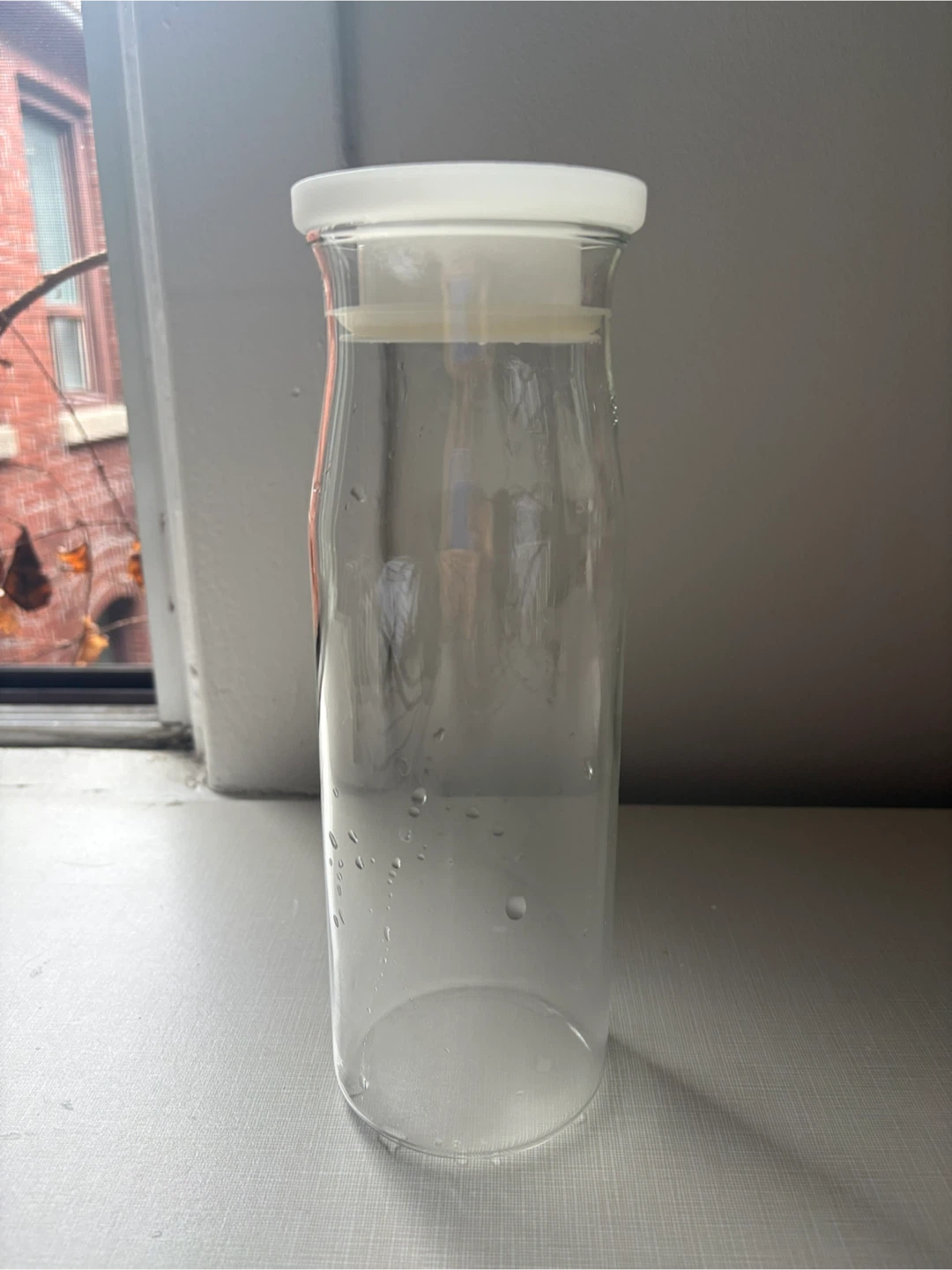 Muji heat-proof glass pitcher
