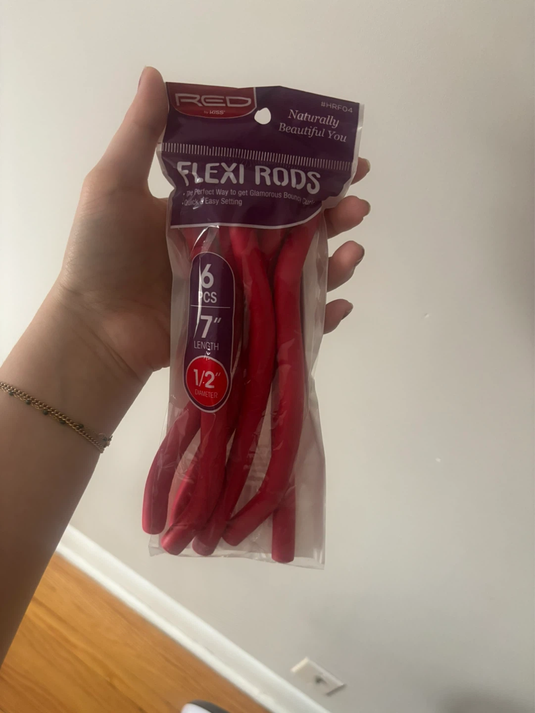 RED by KISS Flexi Rods - 6 pcs, 7" Length
