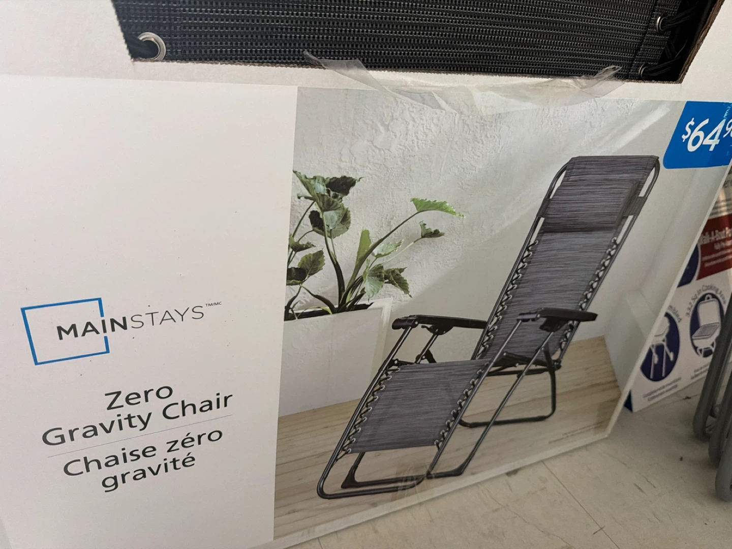 Mainstays Zero Gravity Chair