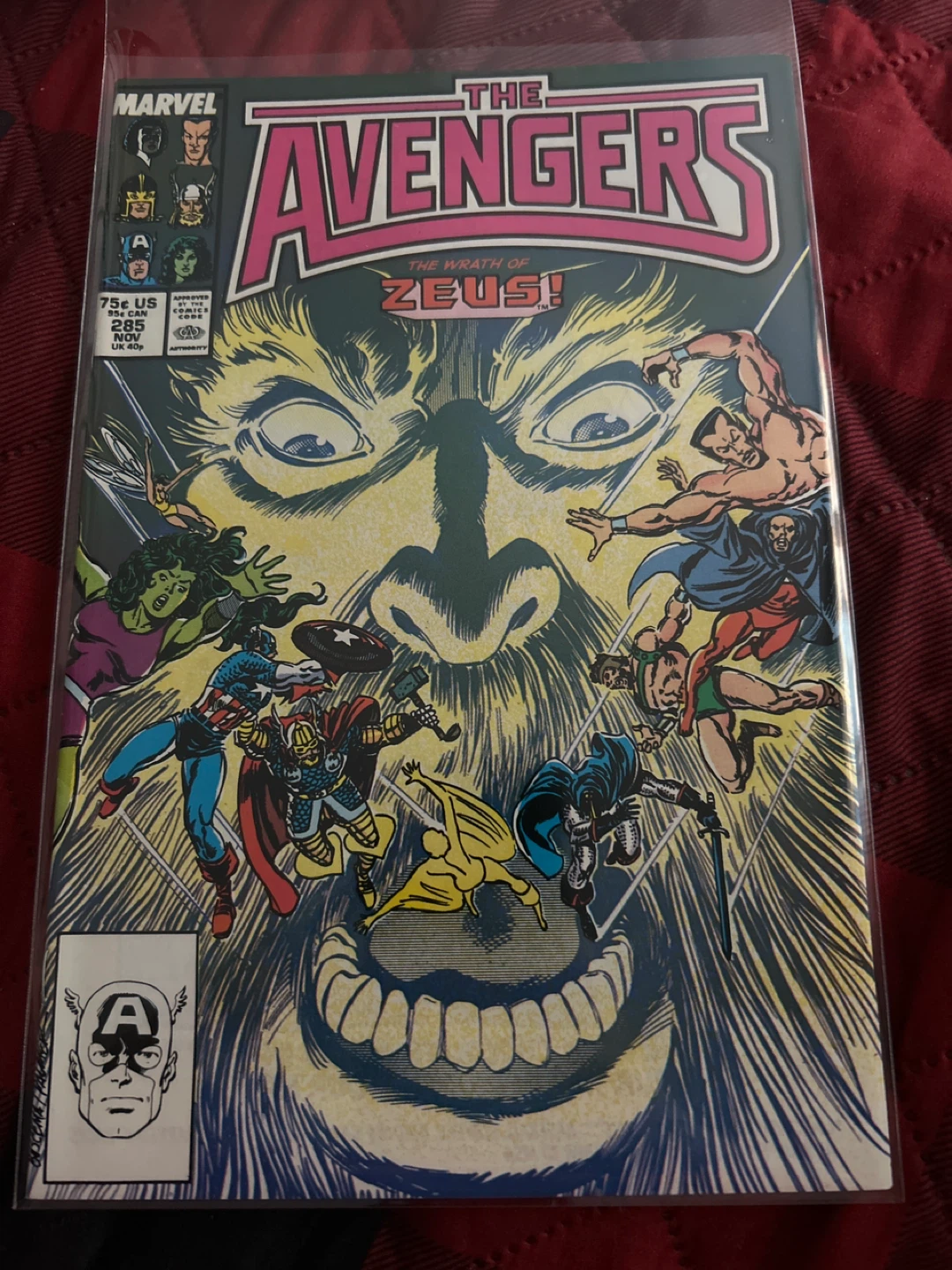 The Avengers #285 Comic Book