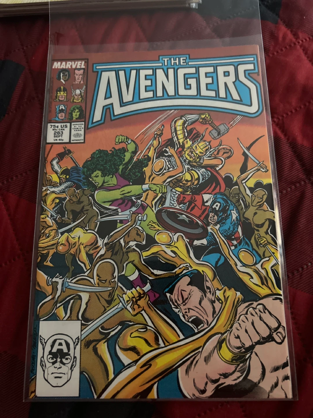 The Avengers Comic Book #283