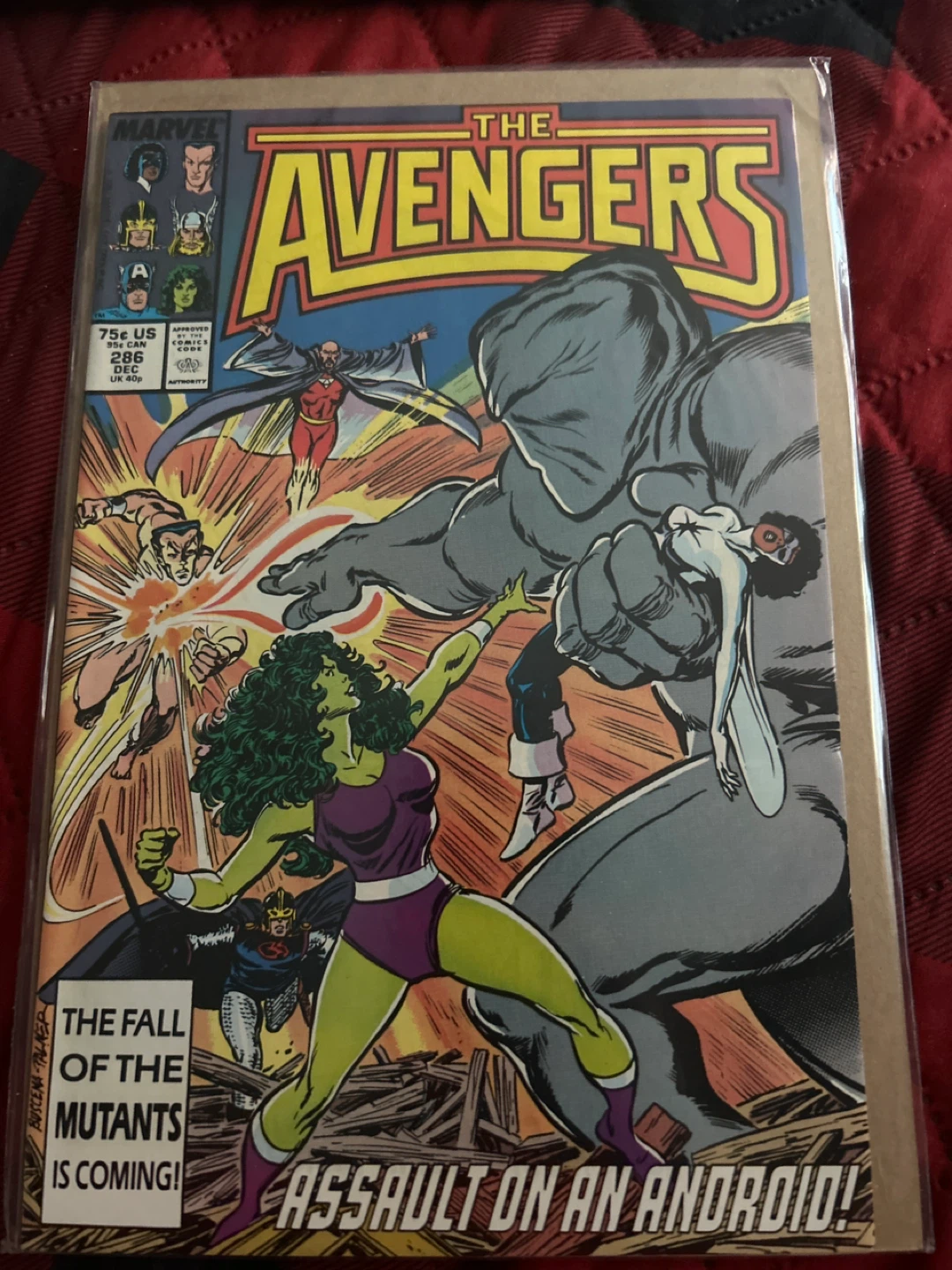 The Avengers Comic #286