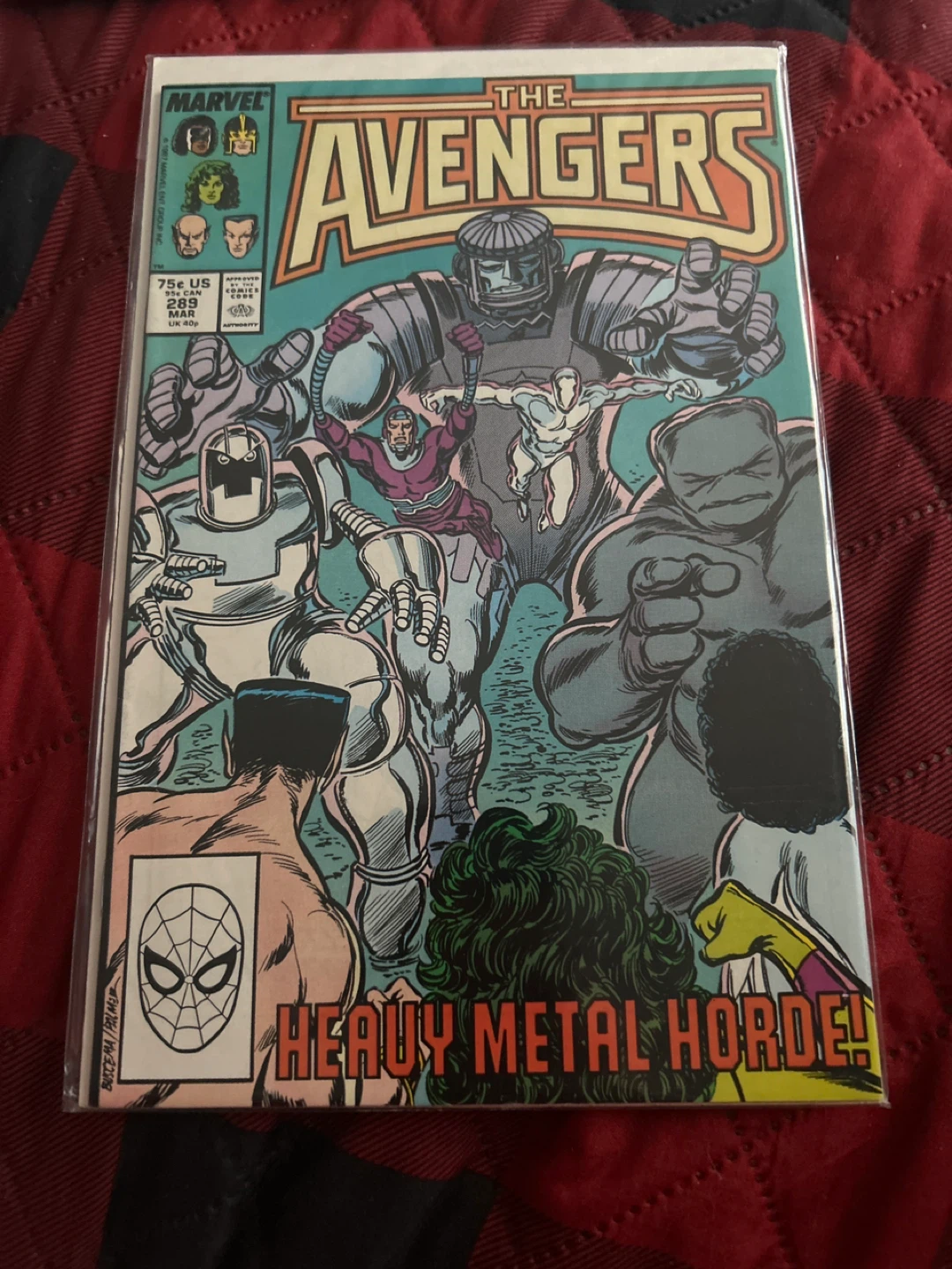The Avengers #289 Comic Book