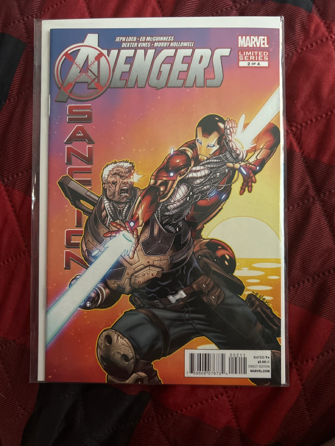 Avengers Limited Series Comic Book 2 of 4