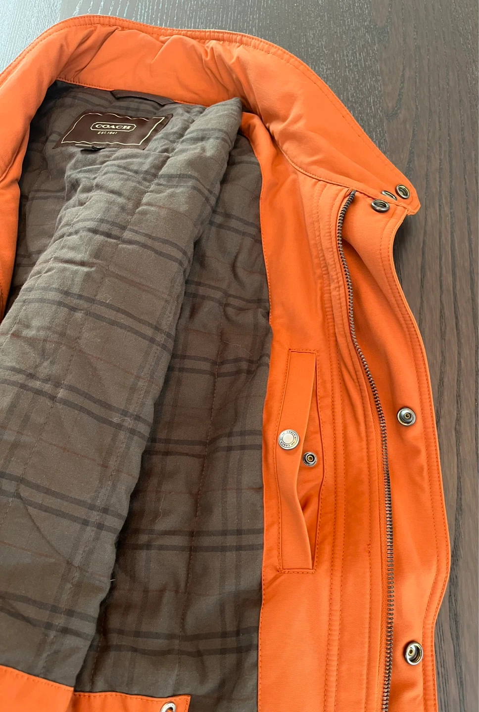 Coach Orange XL/TG Jacket