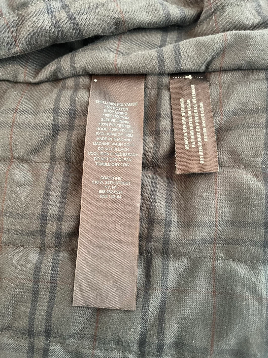 Coach Orange XL/TG Jacket - photo 2