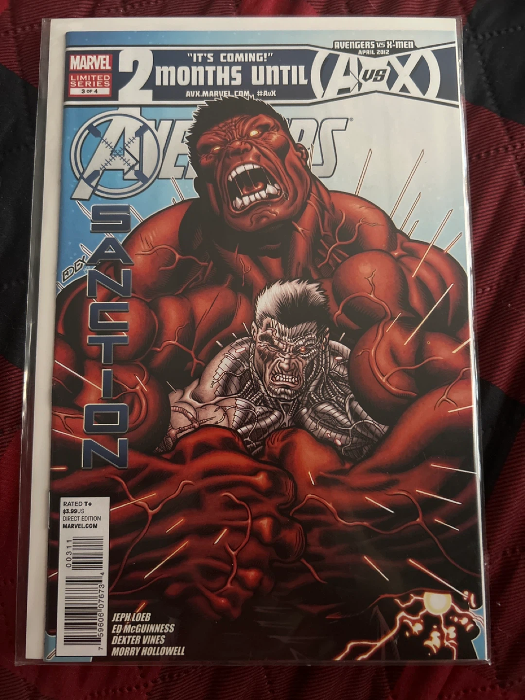 Marvel Comics Avengers vs. X-Men #3 (April 2012)