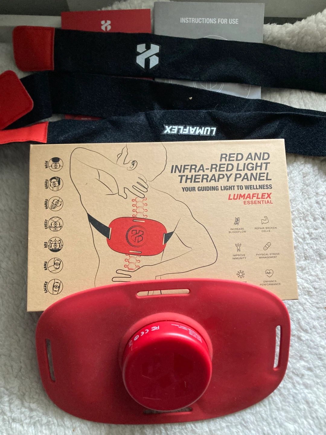 LUMAFLEX Essential Red and Infra-Red Light Therapy Panel