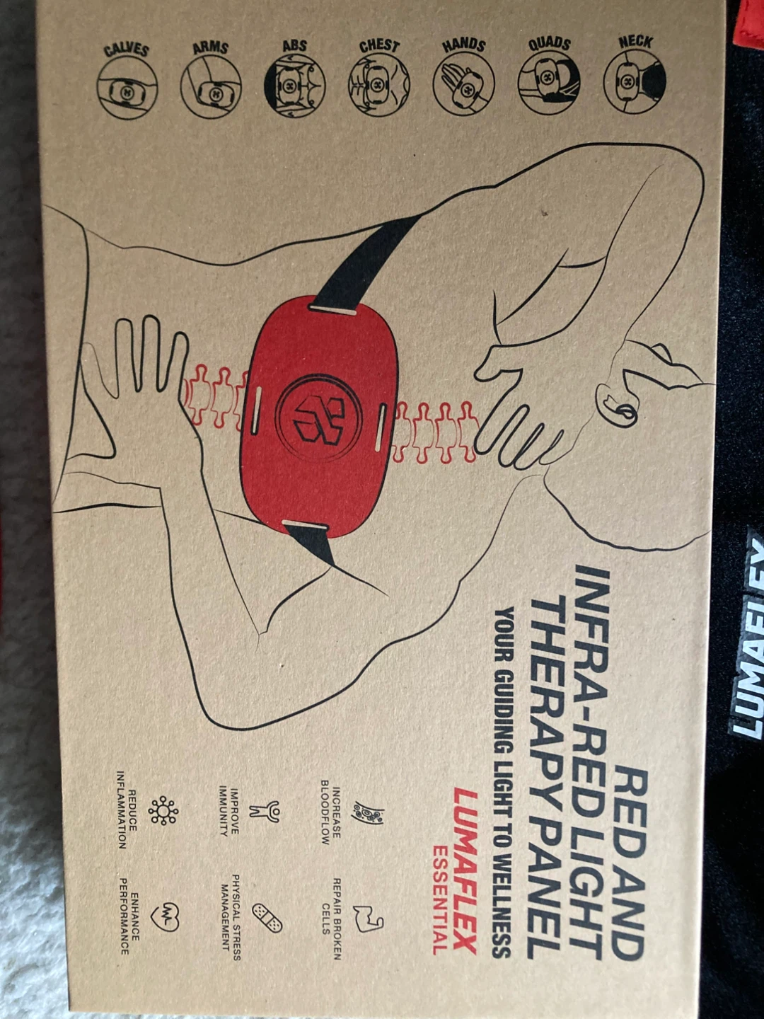 LUMAFLEX Essential Red and Infra-Red Light Therapy Panel - photo 5