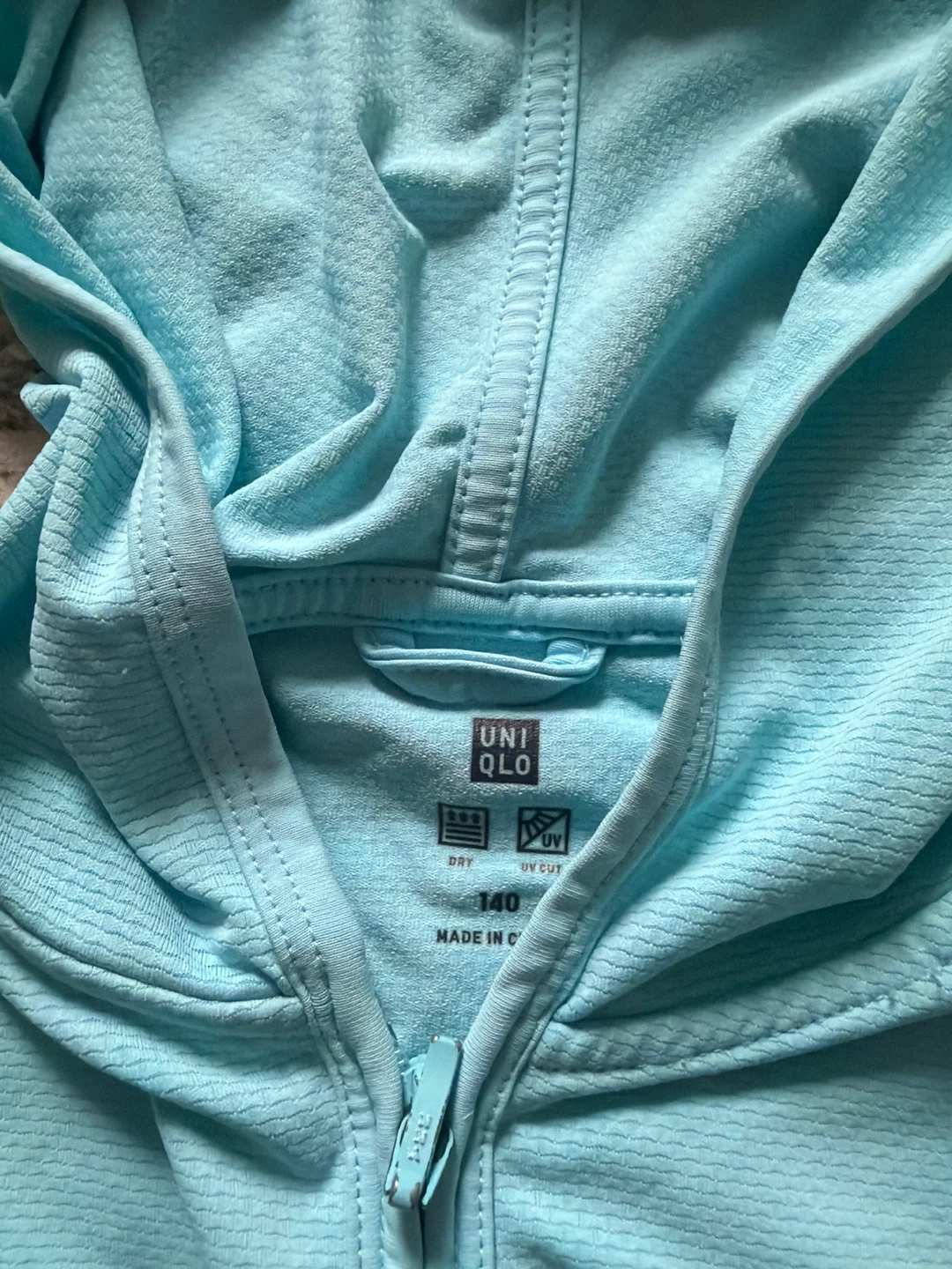 UNIQLO Blue Zip-Up Hoodie - photo 2