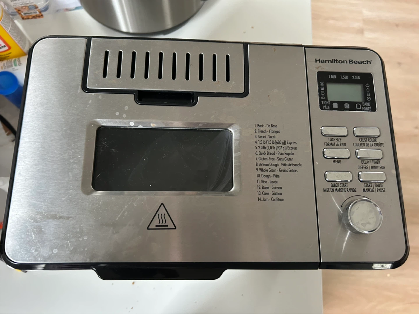 Hamilton Beach bread maker - photo 2