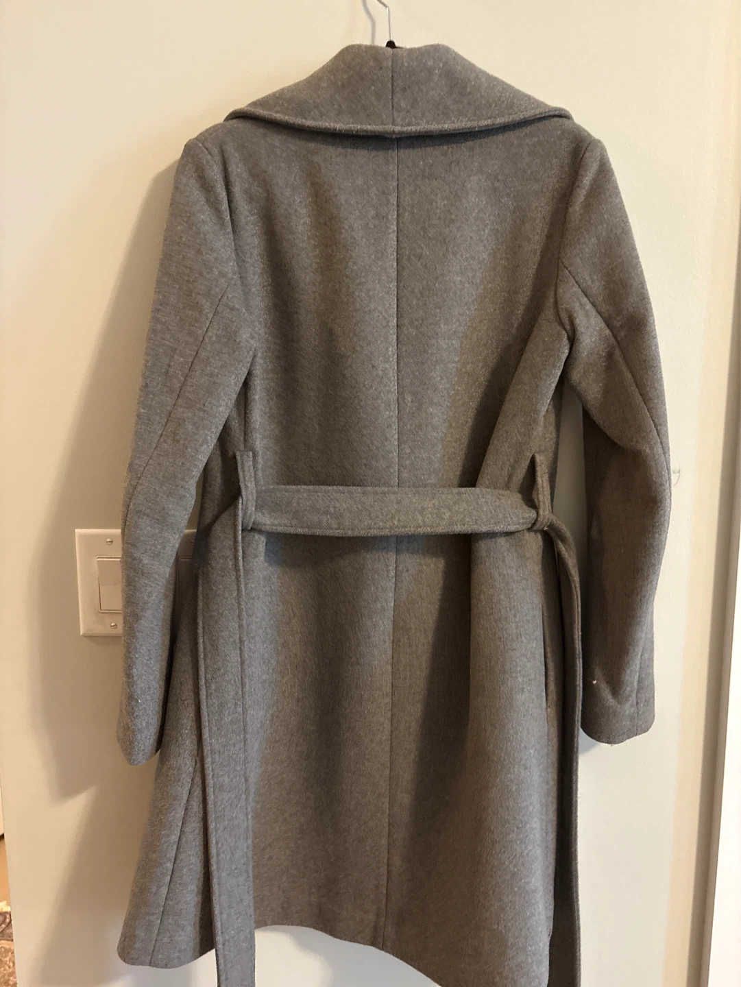 Banana Republic Grey Wool Blend Wrap Coat XS - photo 5