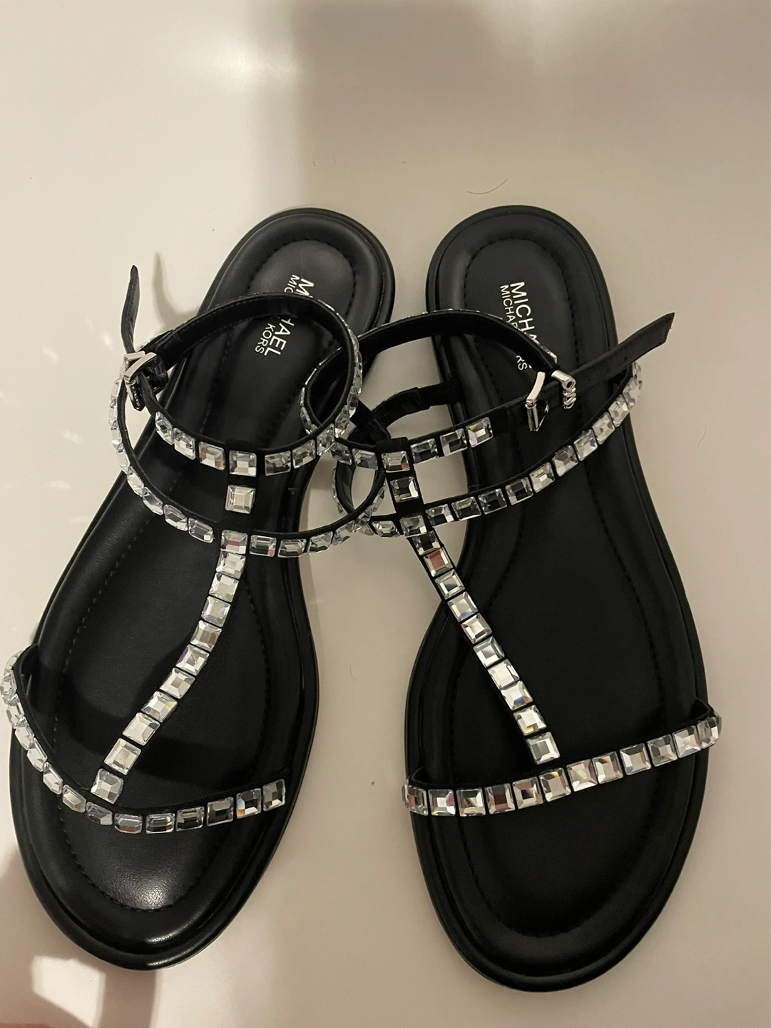 Michael Kors Black Sandals Size 10M - photo 2