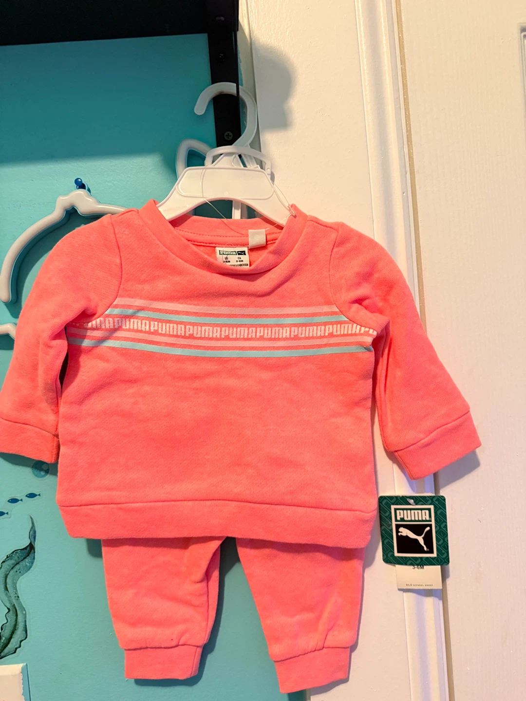 Puma Kids 3-6M Jogger Set