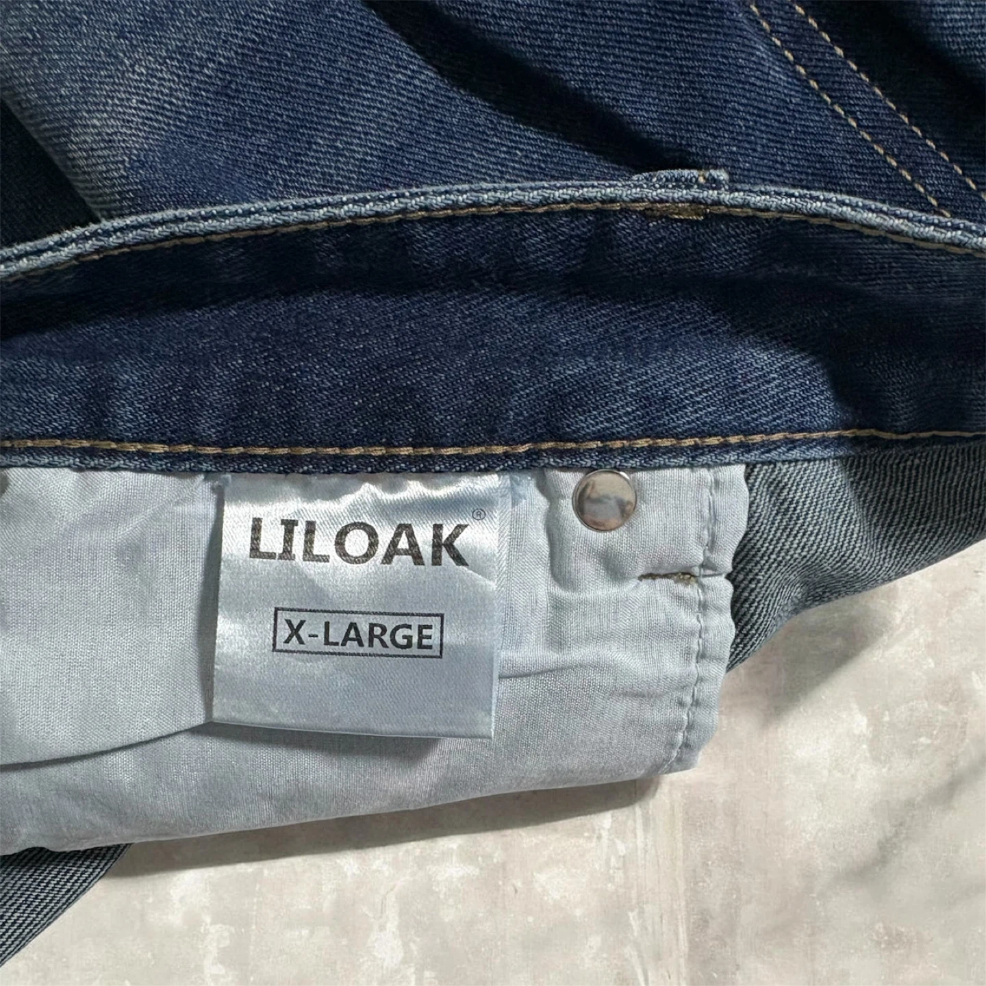 LILOAK Women's Denim Shorts - X-Large - photo 3