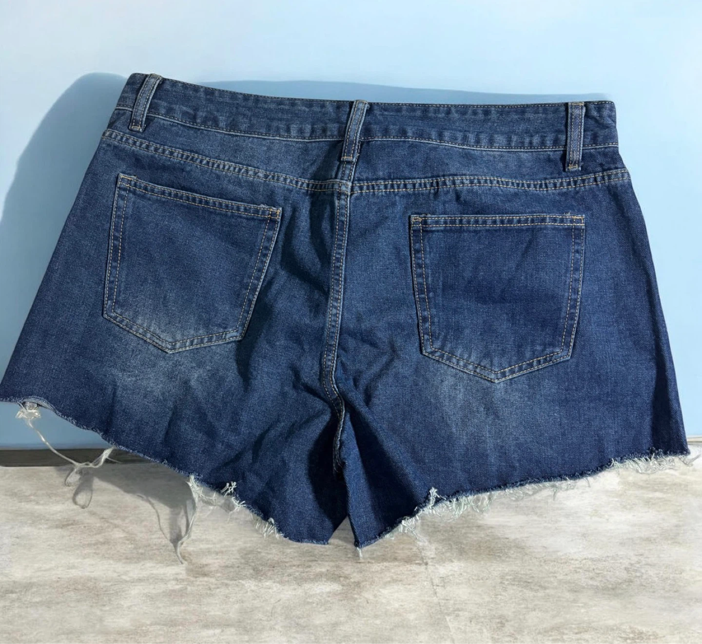 LILOAK Women's Denim Shorts - X-Large - photo 2
