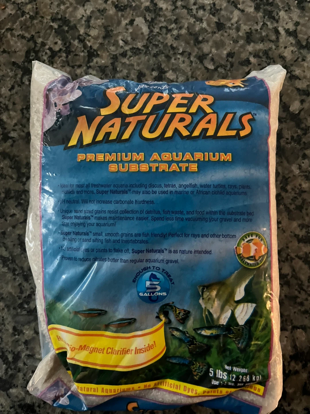 Super Naturals Premium Aquarium Substrate - 5 lbs