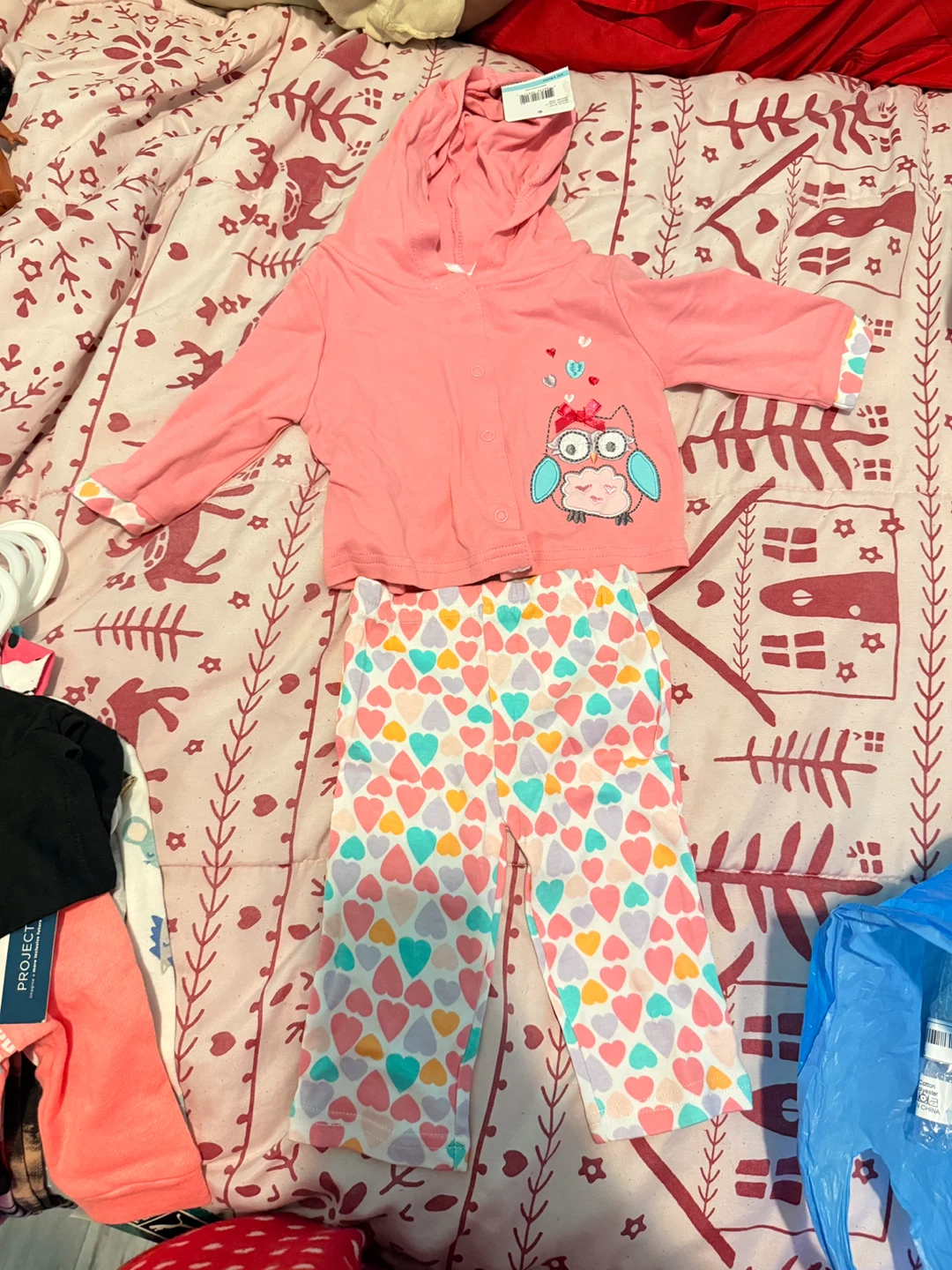 Cuddle Bear Collection Baby Outfit Set 6M
