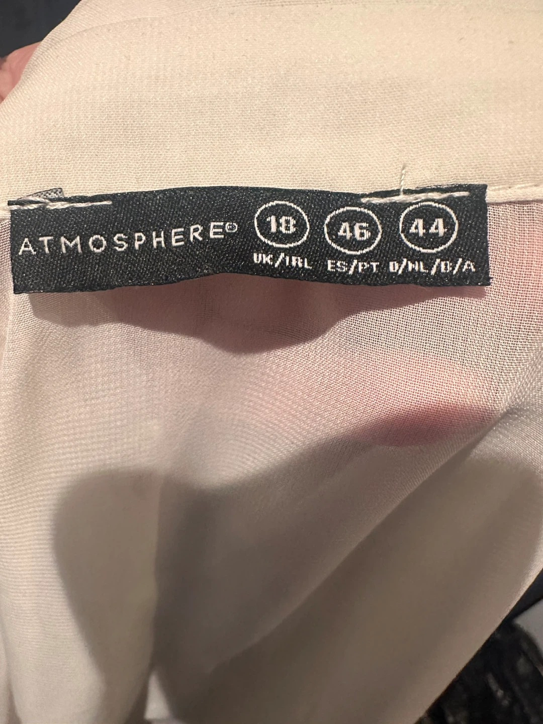 Atmosphere White Shirt with Neon Trim - photo 3