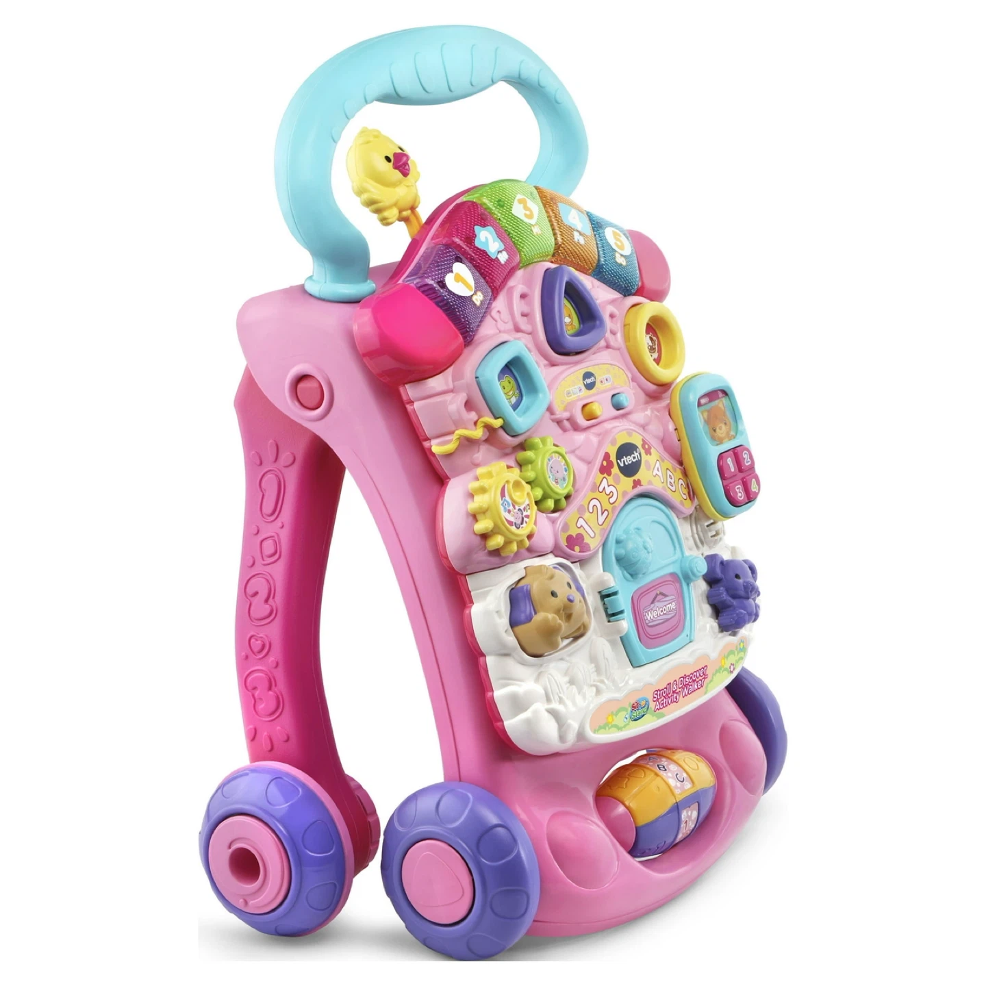 VTech Stroll & Discover Activity Walker - Pink - photo 2
