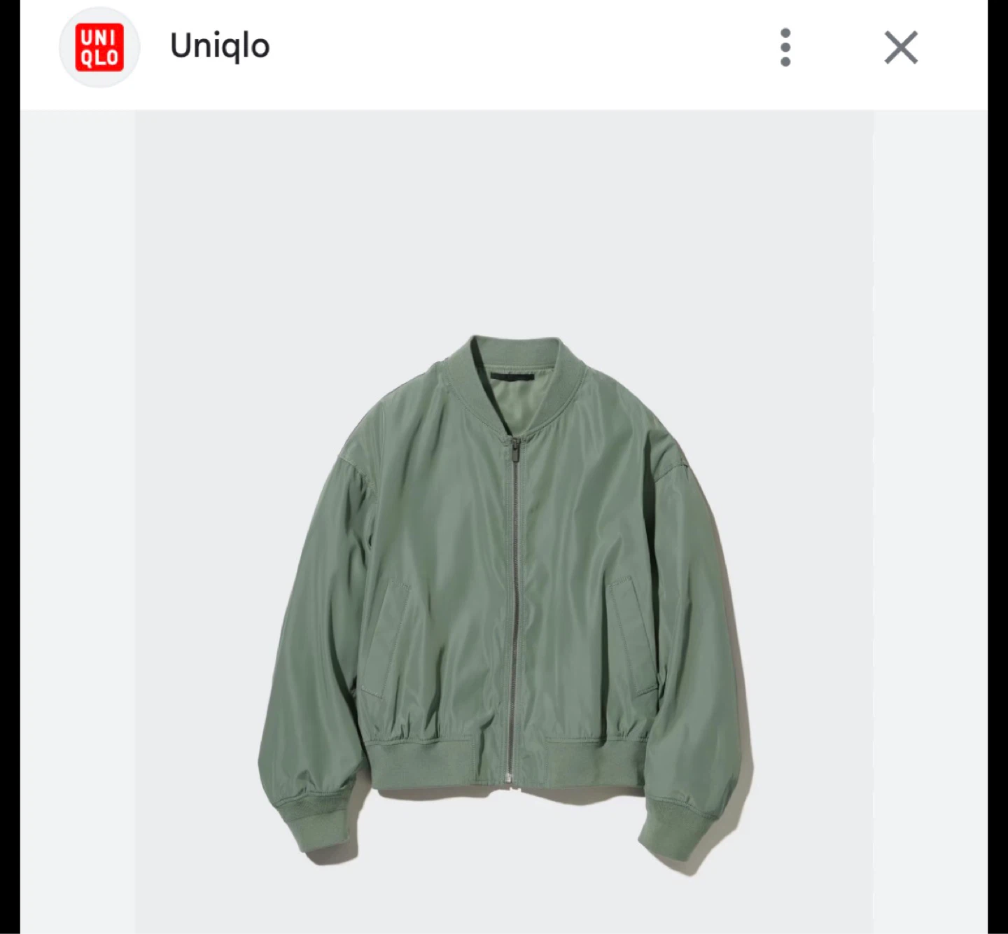 Uniqlo Bomber Jacket - FALL WINTER