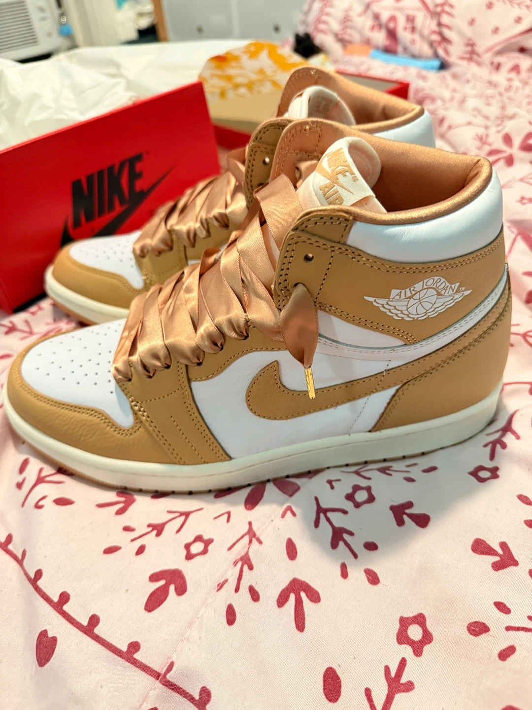 Nike Air Jordan 1 Retro High OG "Washed Coral" Women's Sneakers