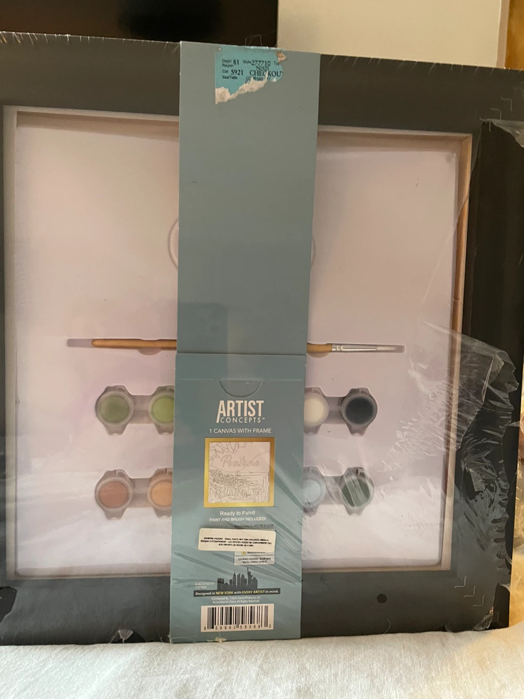 Artist Concepts "Santorini" Framed Canvas Paint Kit - photo 4