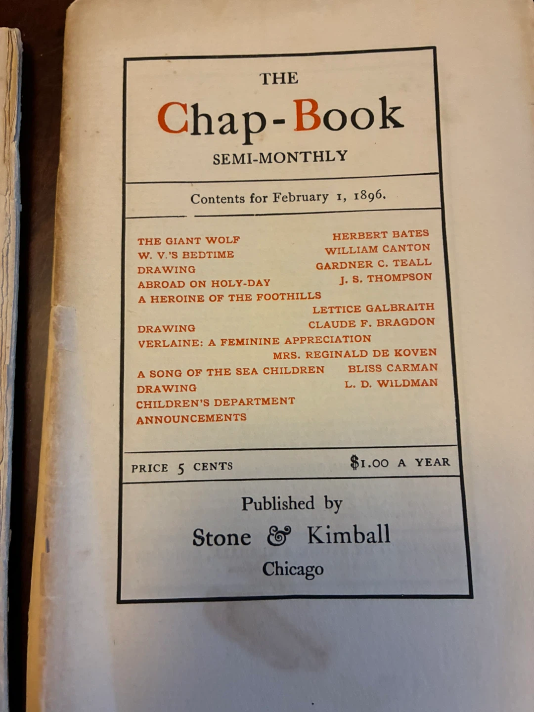 Antique 1896 lit art nouveau magazine vintage paper ads collage - photo 3