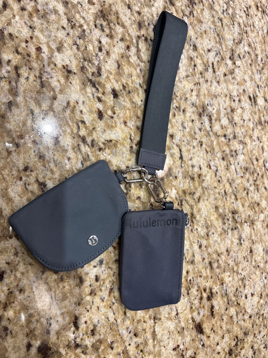 Lululemon Grey Multi Pouch Set