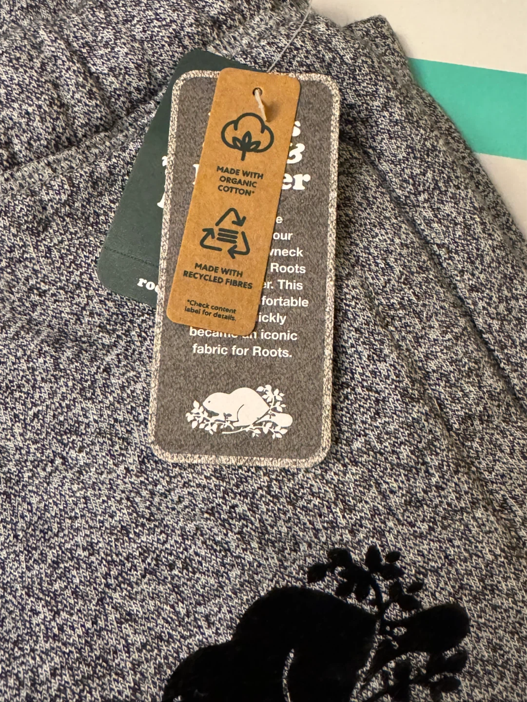 Roots Original Sweatpant - Salt & Pepper - Size S/P - photo 3