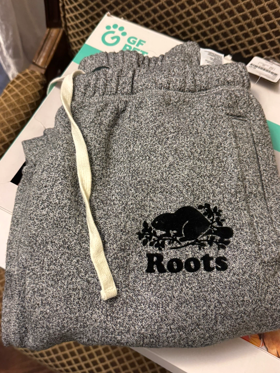 Roots Original Sweatpant - Salt & Pepper - Size S/P