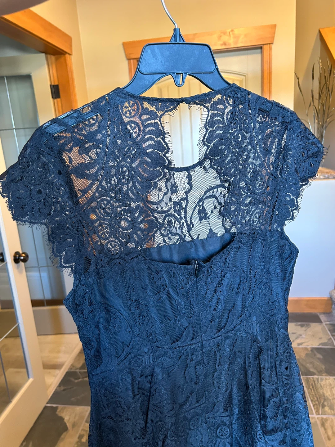 BB Dakota Black Lace Dress Size 10 - photo 3