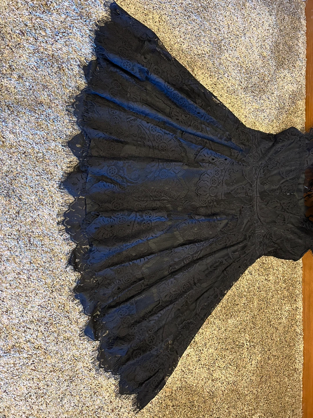 BB Dakota Black Lace Dress Size 10 - photo 2
