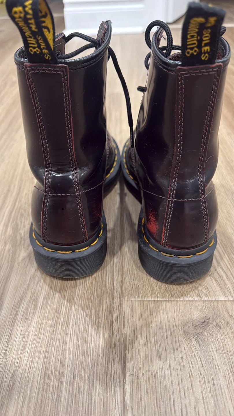 Dr. Martens 1460 Cherry Red Smooth Boots - photo 3