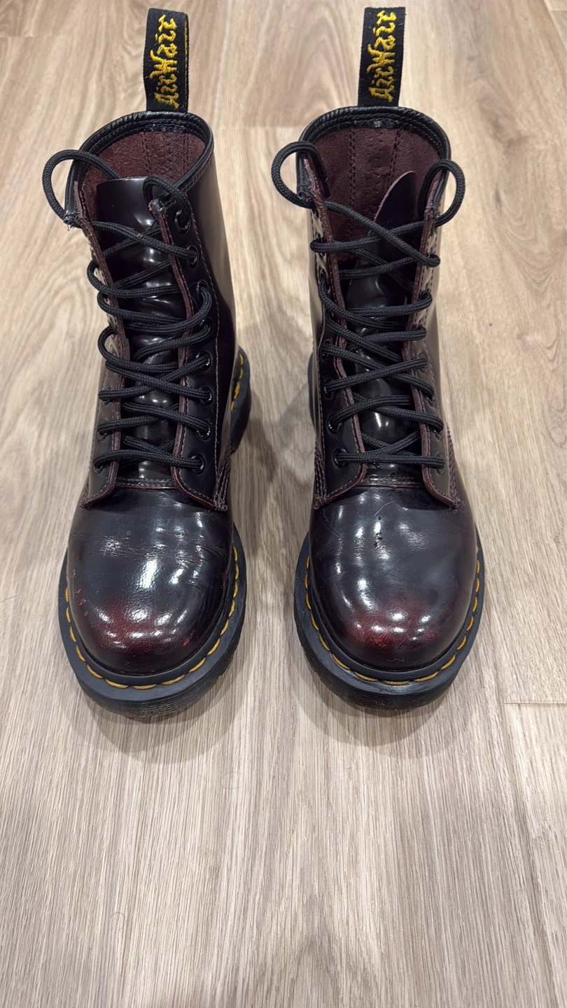 Dr. Martens 1460 Cherry Red Smooth Boots