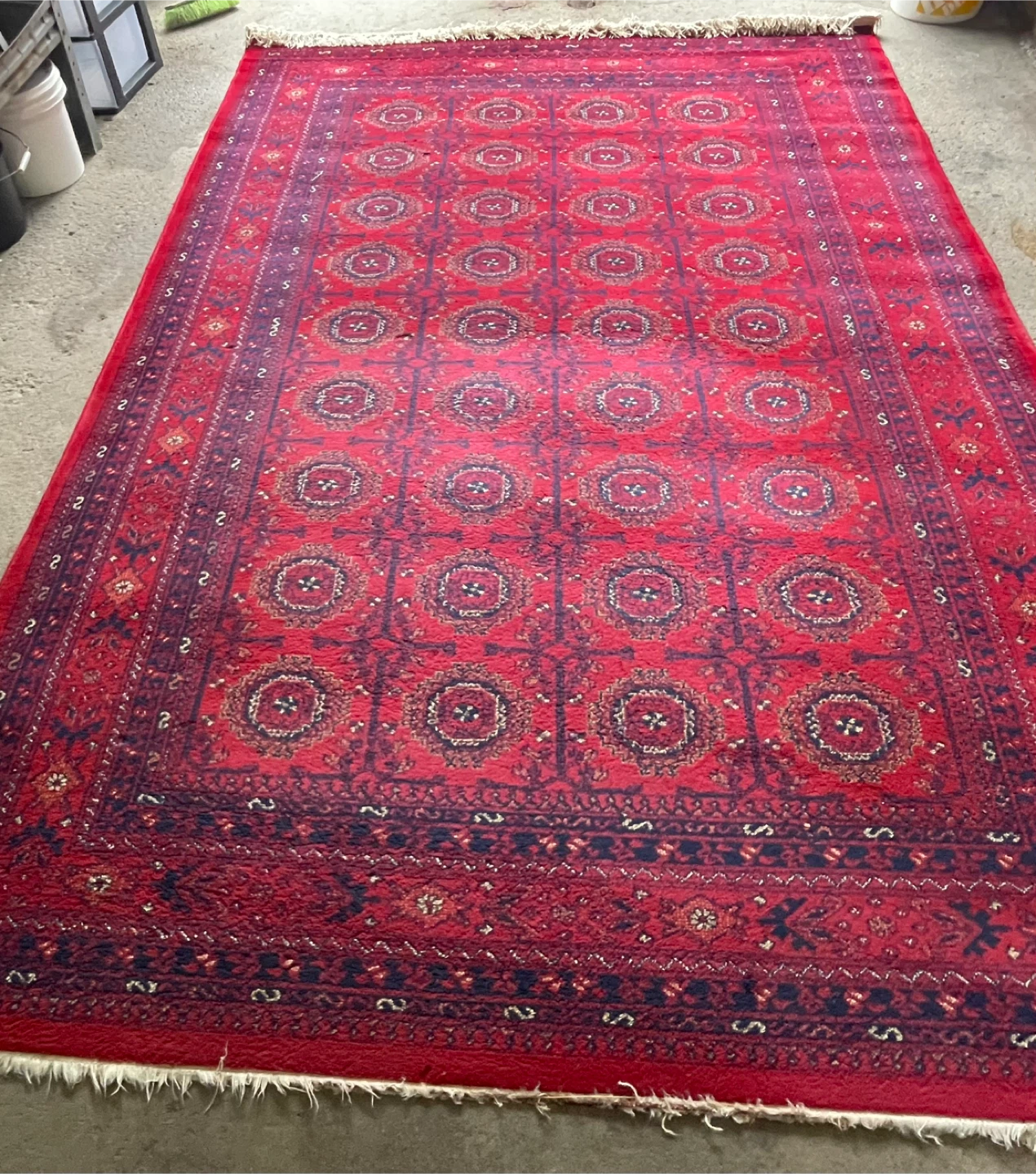 Red Dilan Rectangle Rug 200 x 300 cm - photo 3