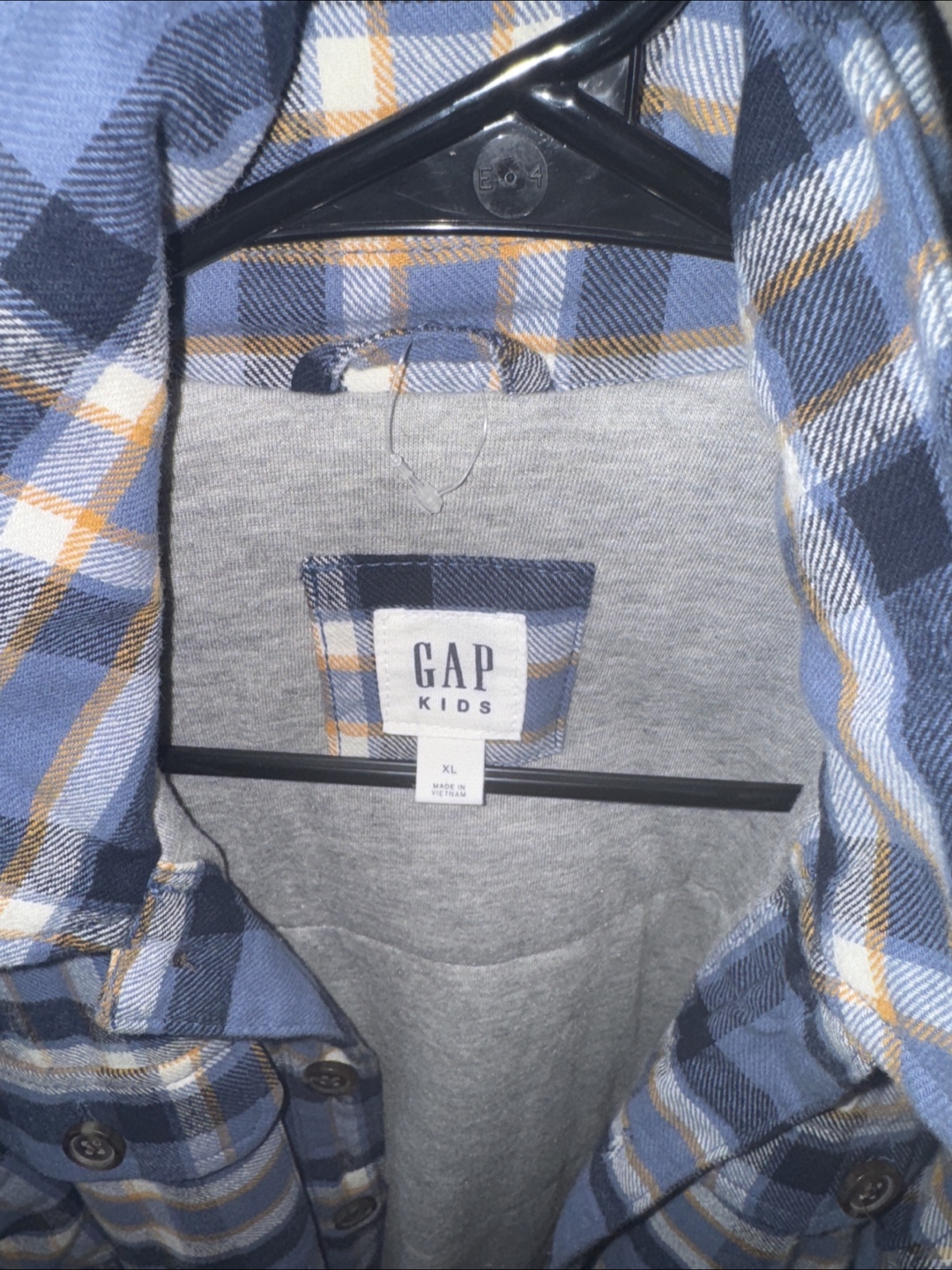 GAP Kids Plaid Flannel Shirt - XL - photo 2