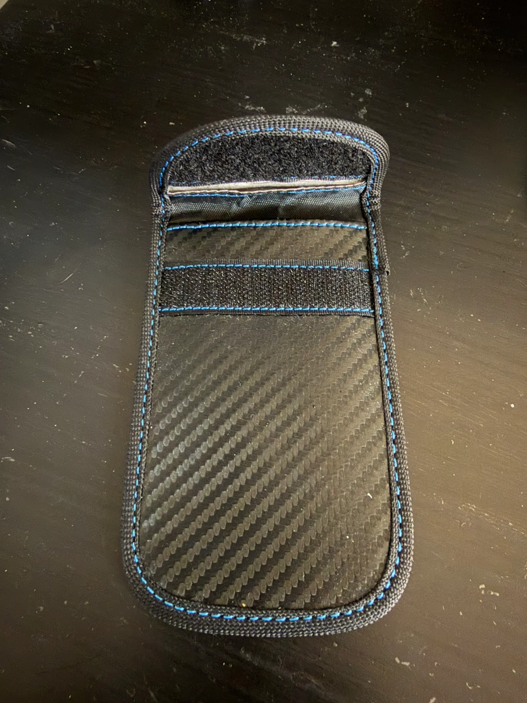Carbon Fiber Key Fob Pouch RFID blocking - photo 5