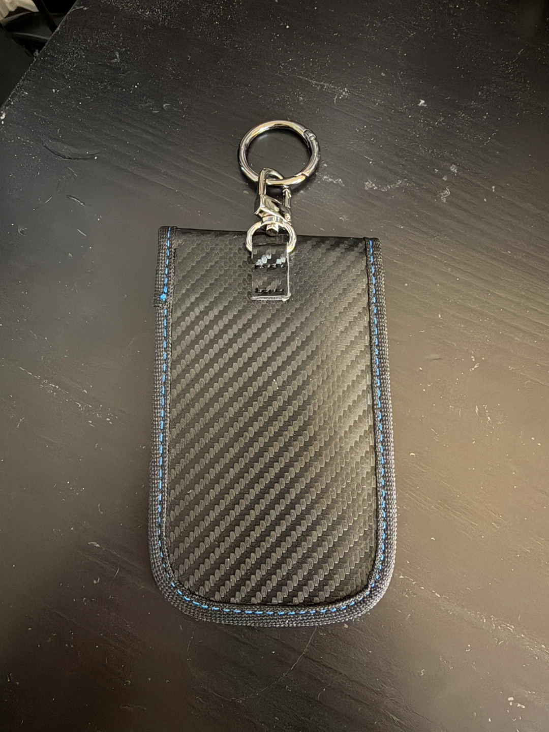 Carbon Fiber Key Fob Pouch RFID blocking - photo 4