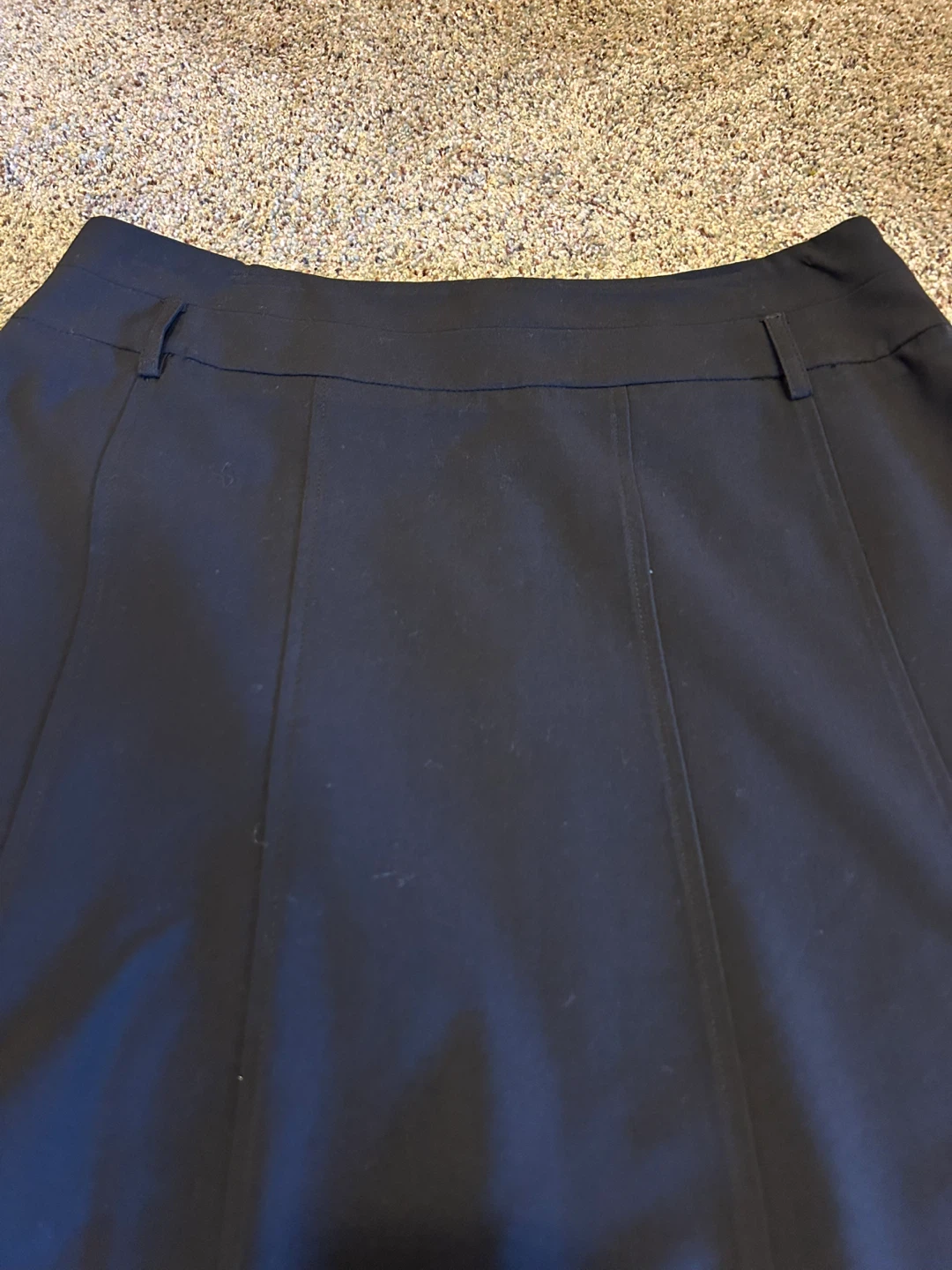 Sandro Black A-Line Skirt Size 6 - photo 2