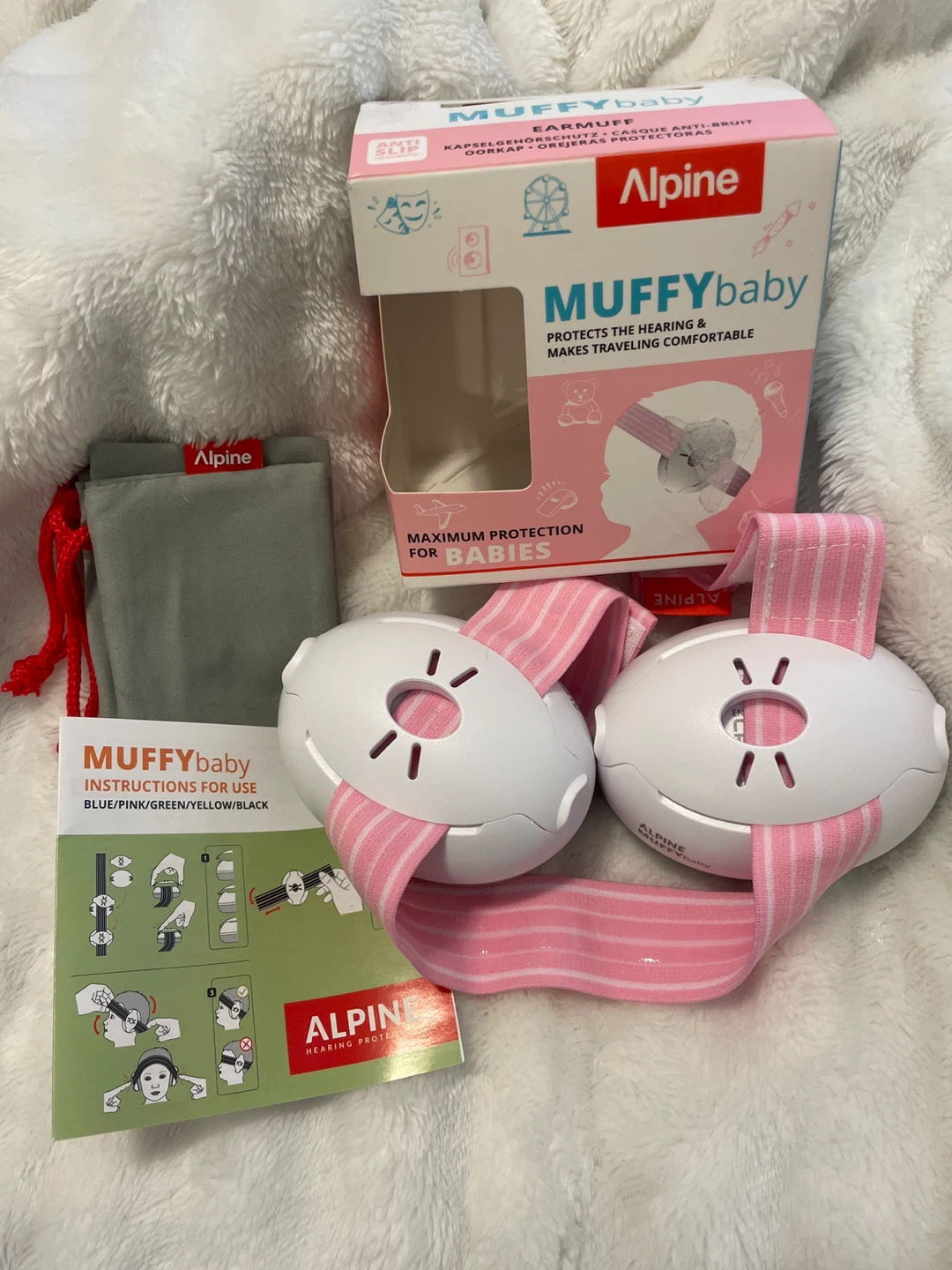 New Alpine Muffybaby Ear Protection for Babies