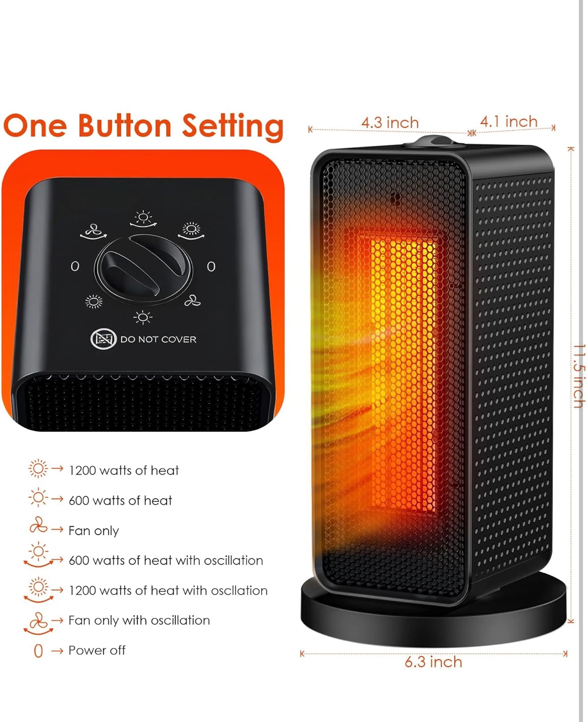 Electric Space Heater - photo 2