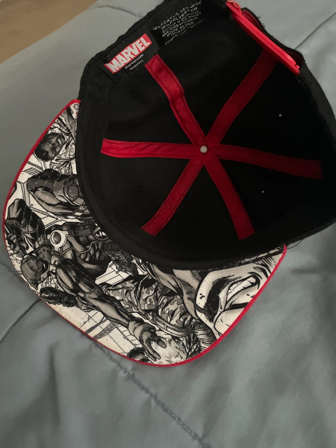 Marvel Deadpool Snapback Hat - photo 2