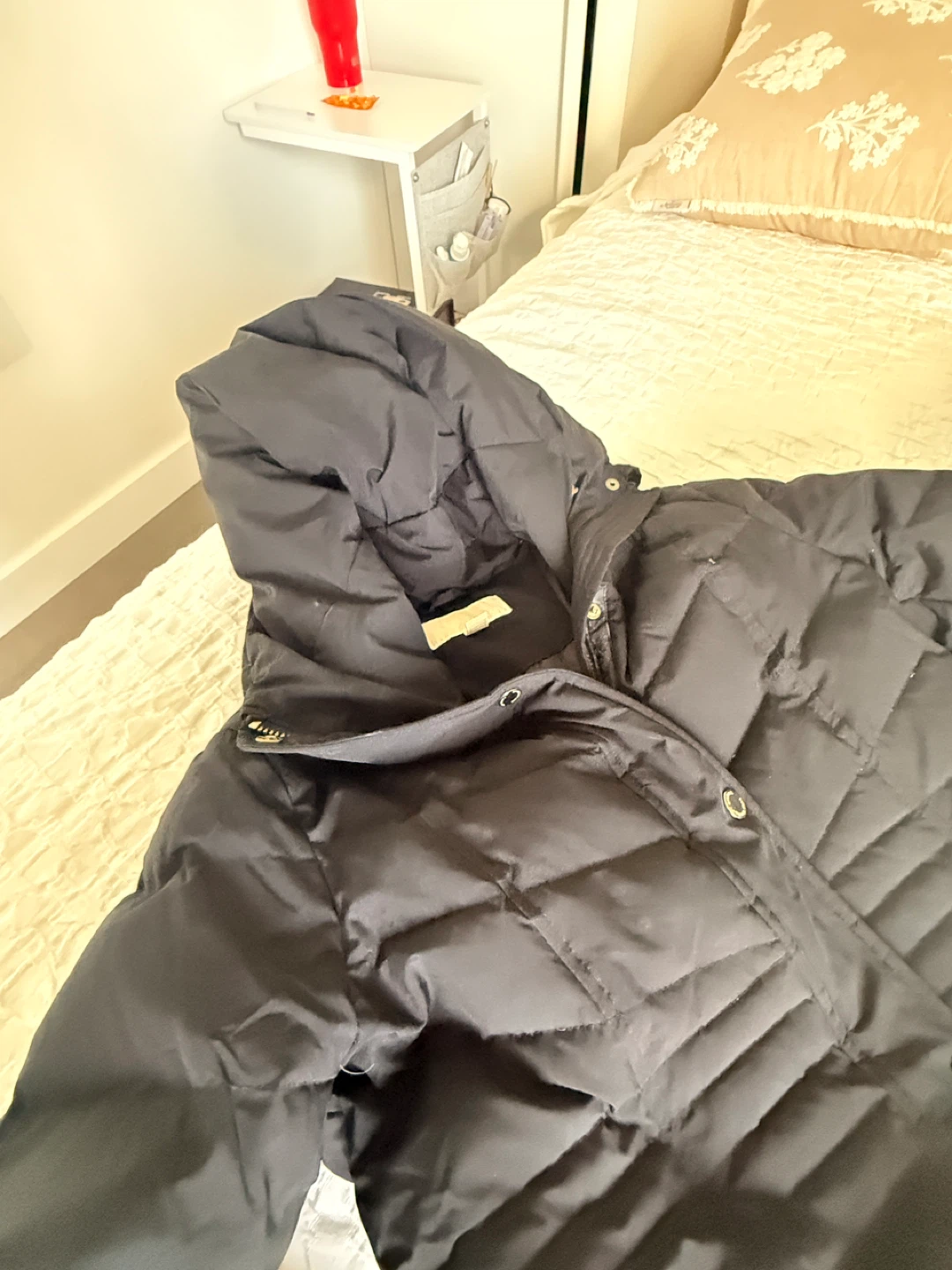 Michael Kors Black Puffer Coat - Size M