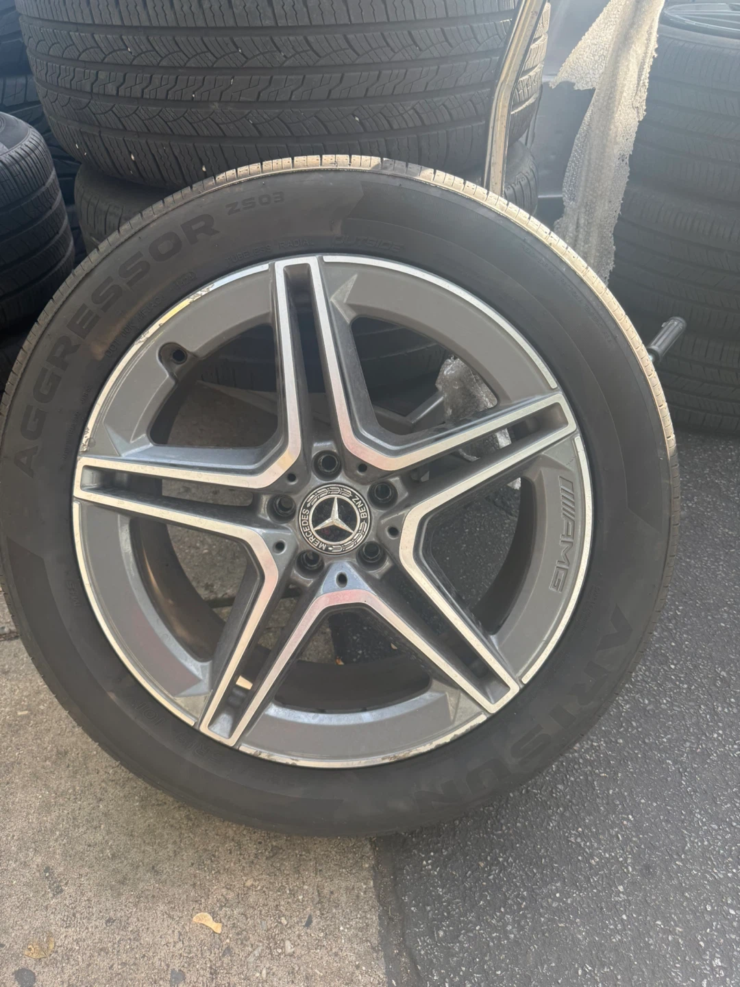 Mercedes-Benz AMG Wheels and Tires Set - photo 2